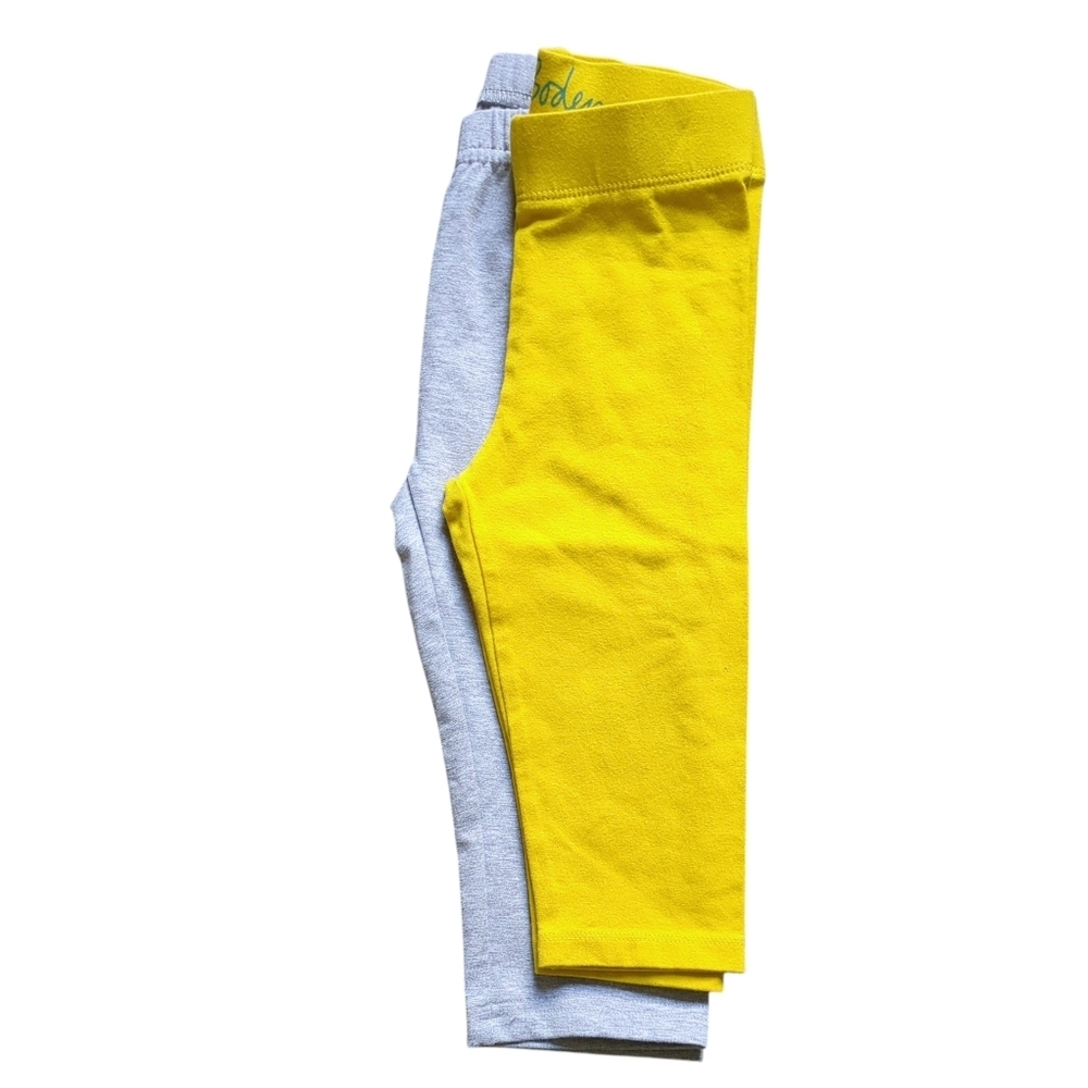 Kid's Cropped Leggings 2 Pair Size 4-5 Years (110cm) Hanna Andersson Mini Boden
